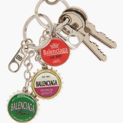Balenciaga Bottle Caps Keychain