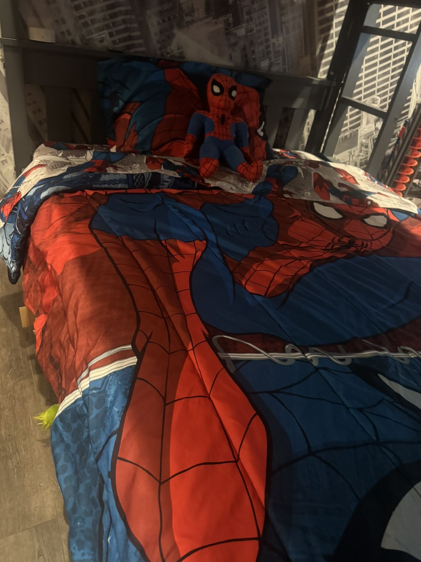 Complete Spider Man bedroom collection Perfect for the ultimate Spider Man super fan.