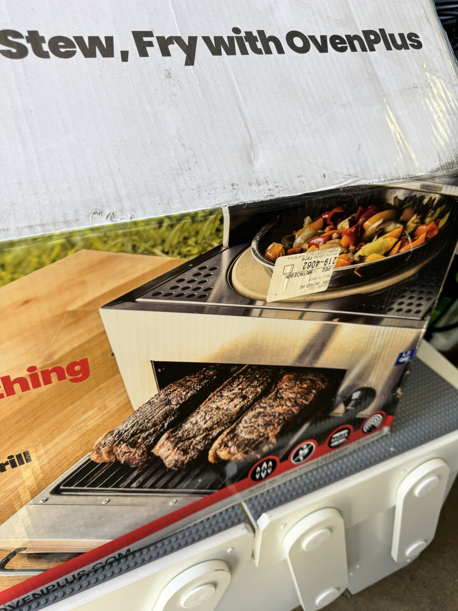 New OvenPlus Double Deck Outdoor Pizza Oven