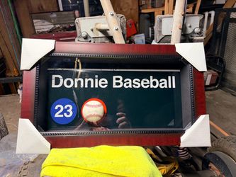 World Series Dodger’s Don Mattingly autographed