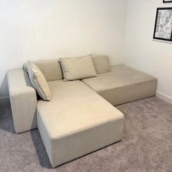 Beige Sectional