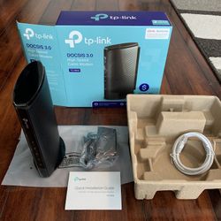 TP Link high speed cable modem model TC7650