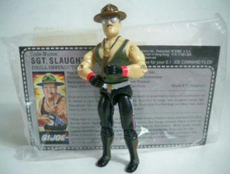 Vintage Toys 80s GI Joe Mail Away Sgt. Slaughter Action Figure
