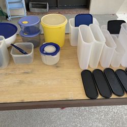 Assorted Tupperware Collection - Good Condition
