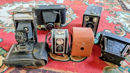 5 Vintage Rare Cameras