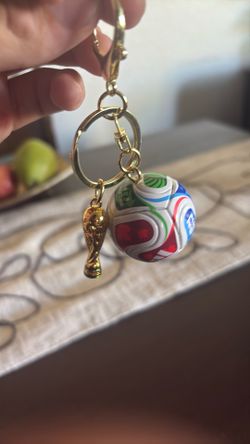 World cup keychain