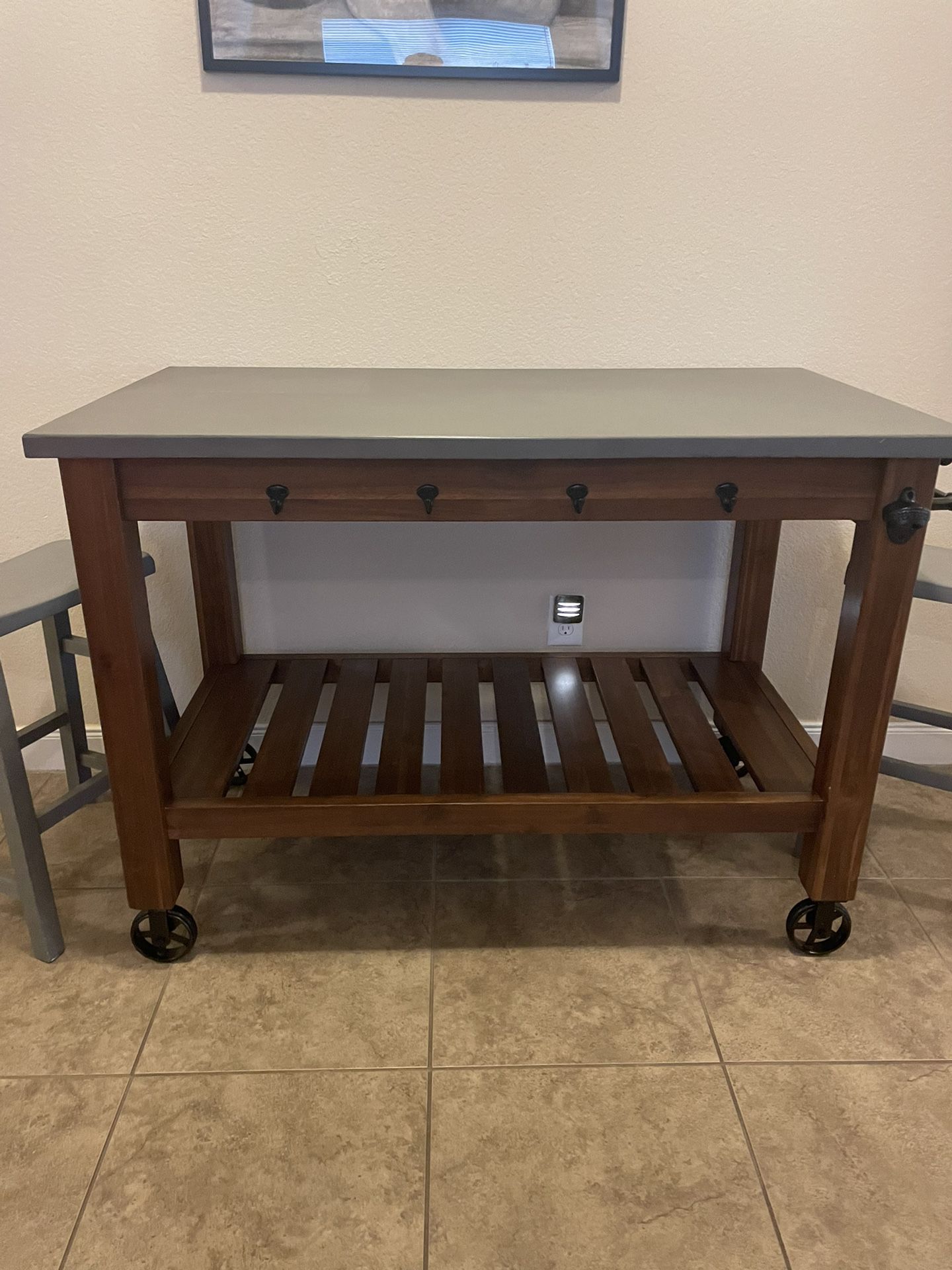 Abbott Buffet/Island Table with Stools