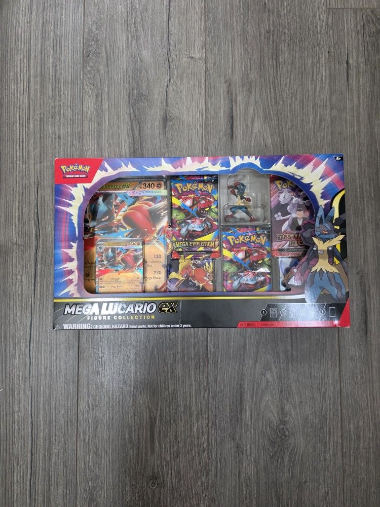 Pokemon Mega Lucario Ex Figure Collection