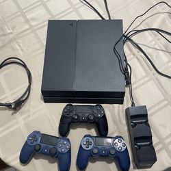 Available Playstation 4 PS4 Console, w/ 3 Controllers + More