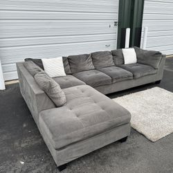 Gray Sectional Free Delivery 
