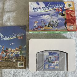 Nintendo 64 Pilot Wings In Near Mint Condition Complete In Box