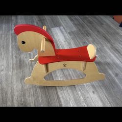 Toddler Wooden Rocking Horse