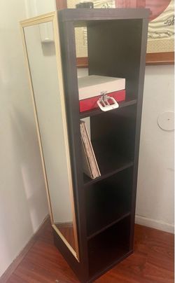 Vinyl Cabinet w/ Mirror