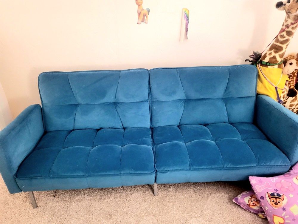 Turquoise Futon
