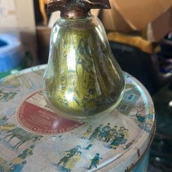 Green Glass Pear