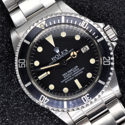 1981 Vintage Rolex Sea-Dweller Great White Matte Dial 1665 Watch