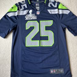Seahawks Super Bowl XLVIII Sherman Jersey