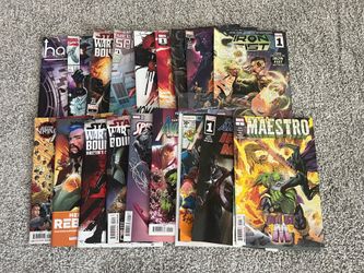 A Group of Marvel Comics