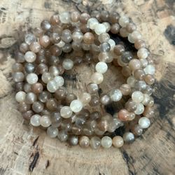Grey And Chocolate Moonstone 