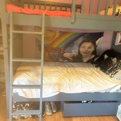 Twin Bunked Bed