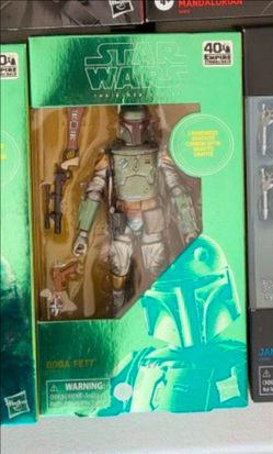 Star  Wars Black Series Carbonized Boba Fett