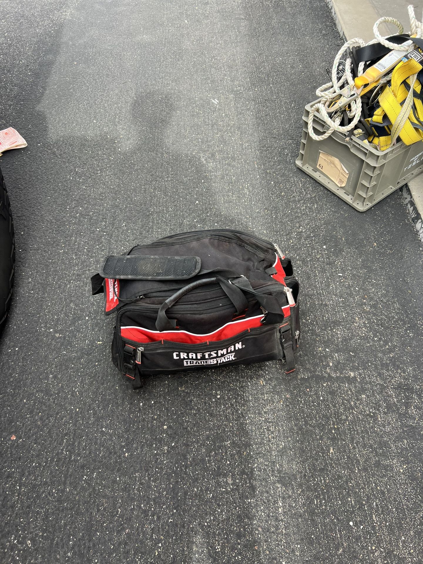 Large Craftsman Tool Bag Pouch 60 Pocket