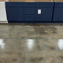 72" Navy Shaker Double Wide Bathroom Vanities $599