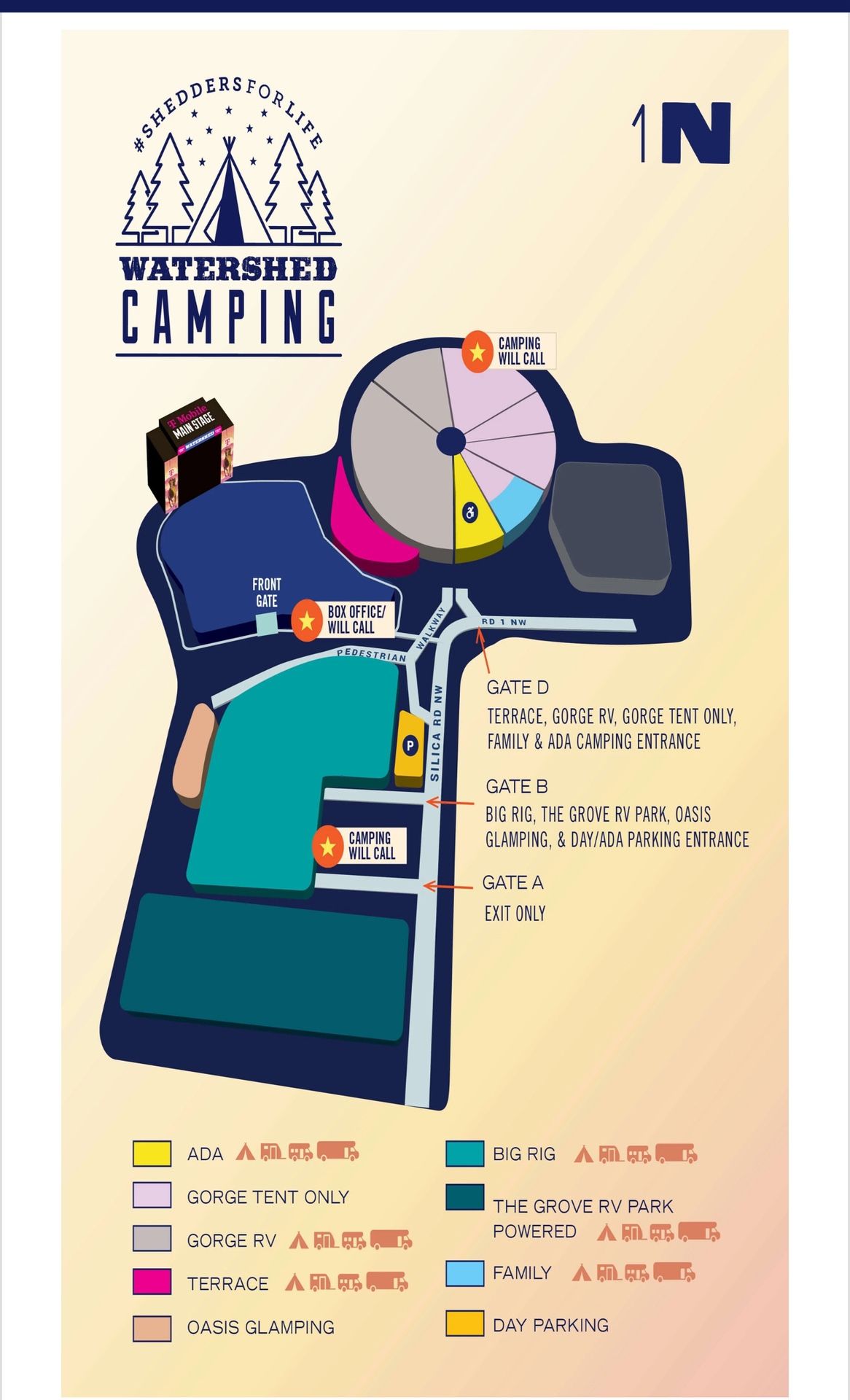 Watershed Big Rig RV Camping Pass