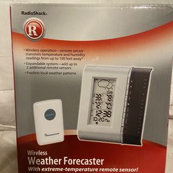 Radio Shack Wireless Weather Forecaster