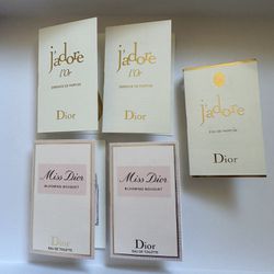 5 Pieces Dior Women Samples