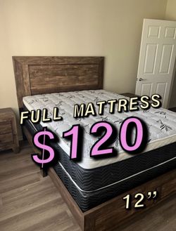 New Full Mattress Only $120