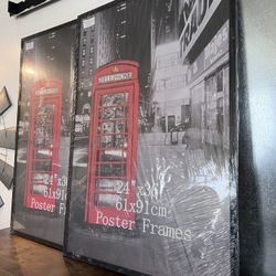 Poster Frames 24” X 36” (NEW)