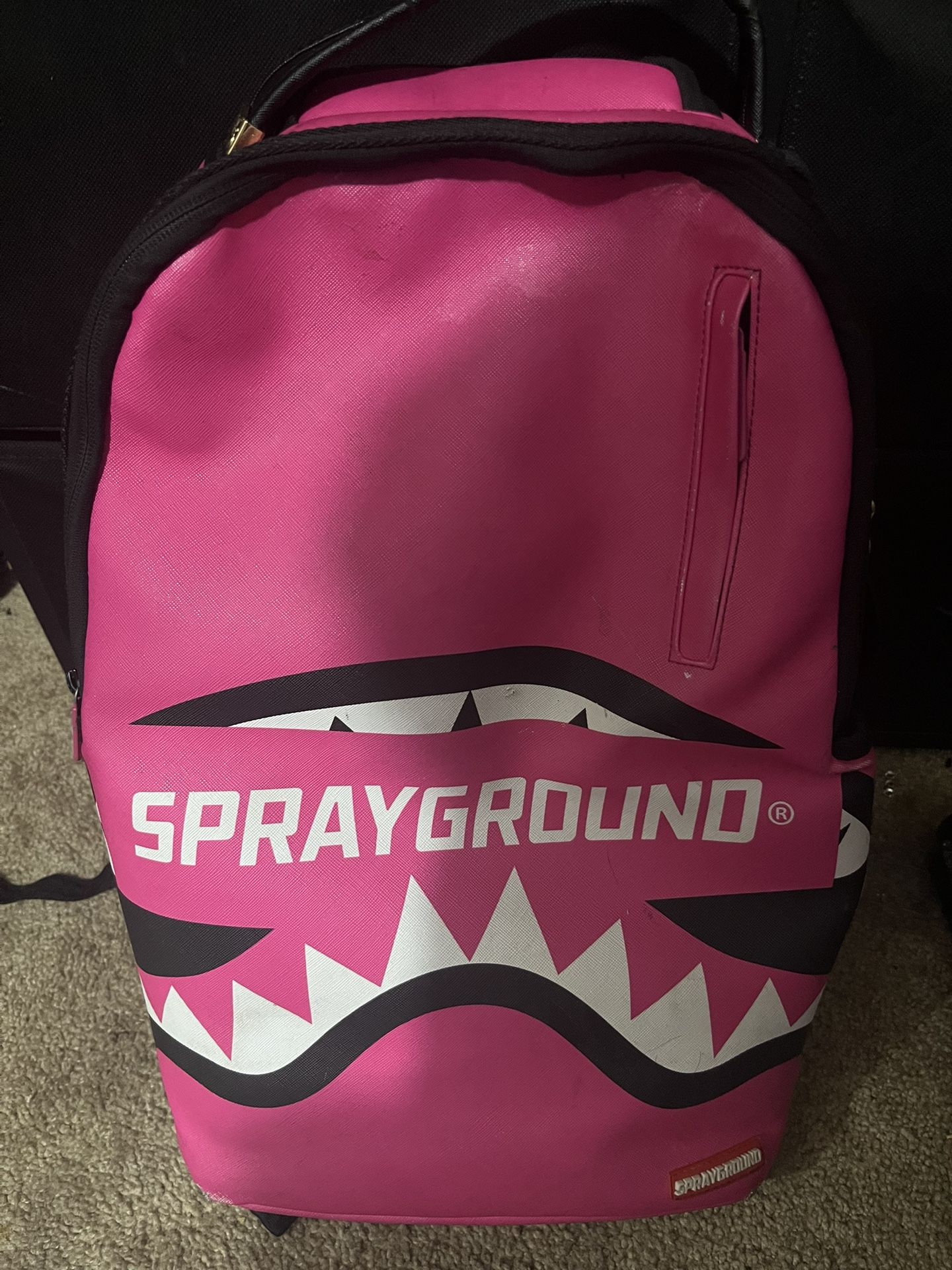 Pink sprayground backpack