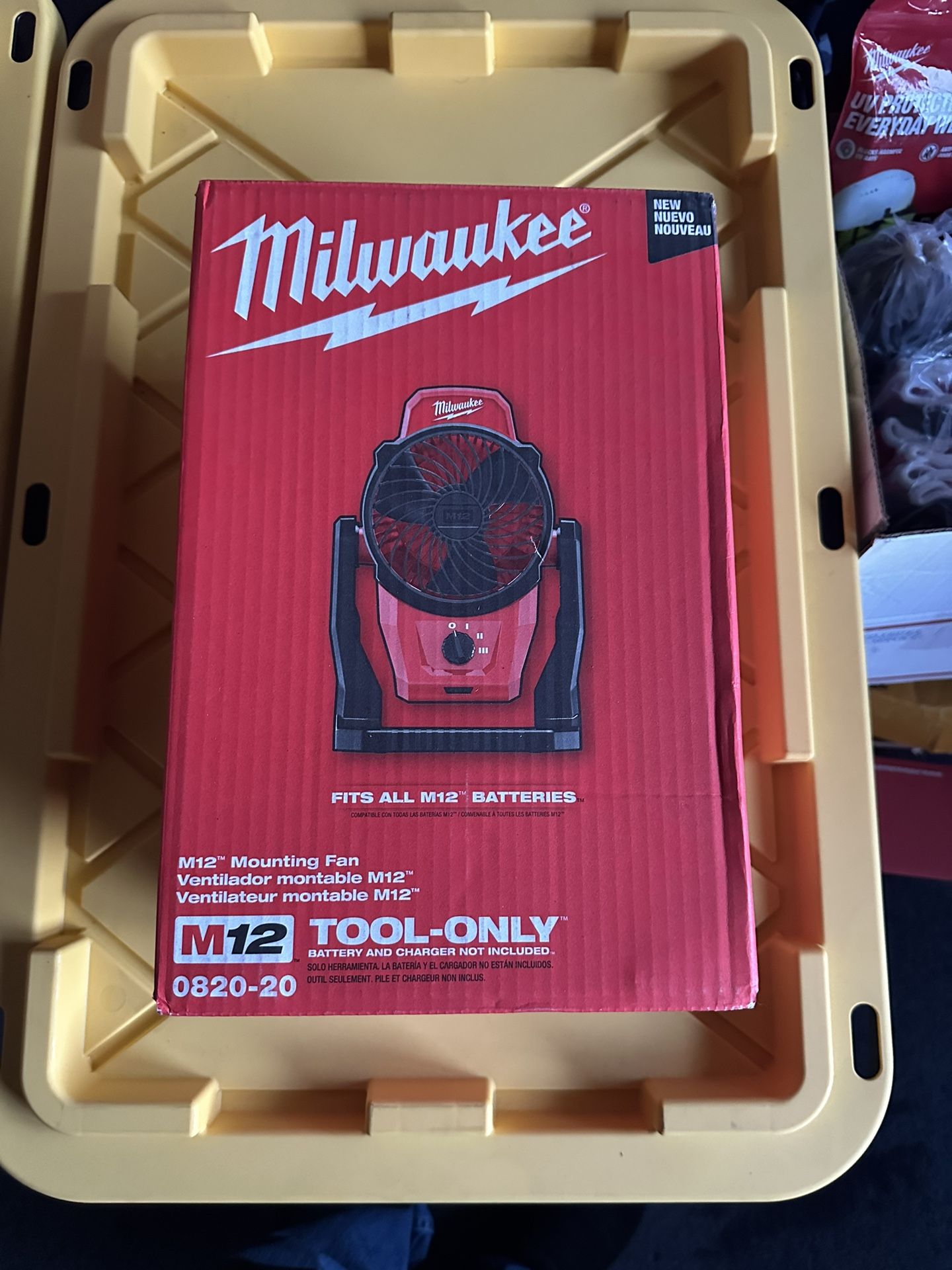 Milwaukee Tools Jobsite Fan