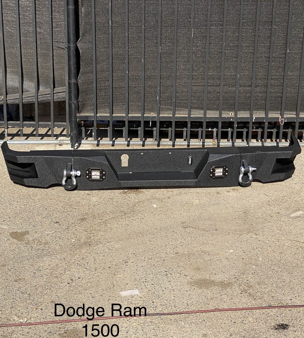 09-18 Dodge Ram Steel Rear Bumper 