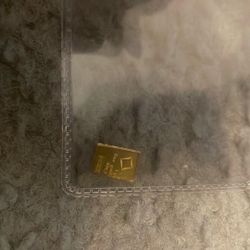 1g Apmex Gold Bar 0.999 Fineness + 1g Apmex Silver Bar 0.999 Fineness