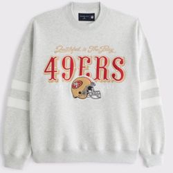 49ers Medium Classic Sweatshirt New