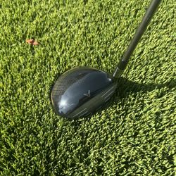 golf clubs and golf balls