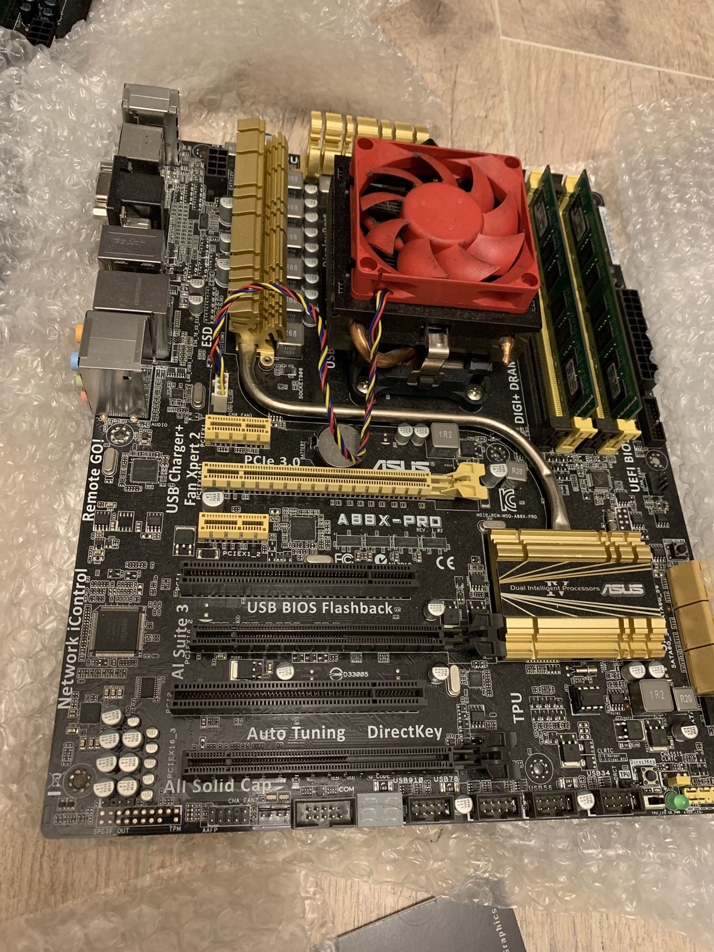 ASUS a88x-pro atx gaming motherboard