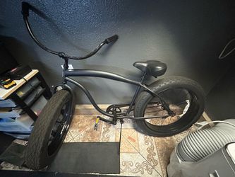 Sixthreezero Matte Black Beach Cruiser Bike – Balloon Tires – Excellent Ride