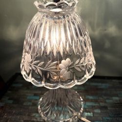 Princess House Crystal Lamp