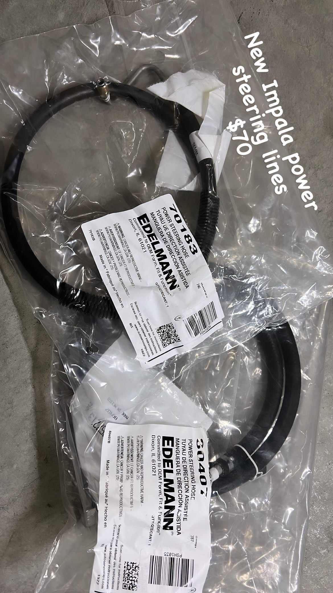 Power Steering Hoses