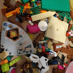 Random Lego pieces