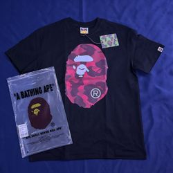 Men's BAPE Camo Big Ape Head Tee