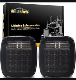 Partsam Taillights Smoked LED Jeep Wrangler | New in Original Box