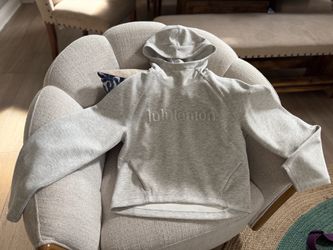 Lululemon Gray Pullover Hoodie 4