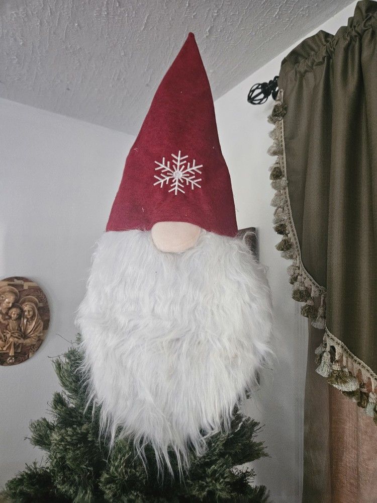 New SANTA HAT TROPPER TREE NUEVO GORRO DE SANTA PARA TOPE DE ARBOL