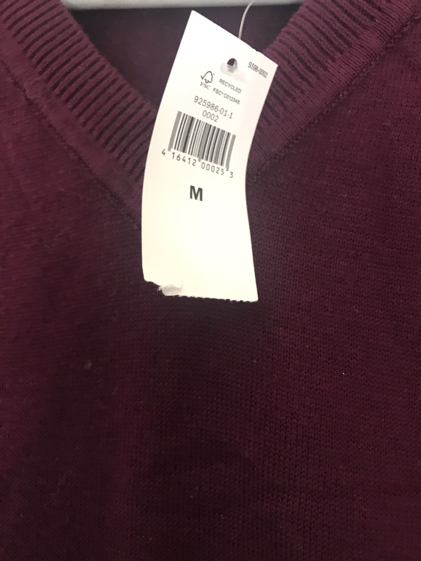 Banana Republic V-Neck Sweter Vest Men Size M