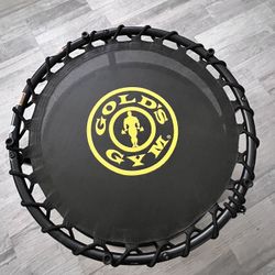 Gold's Gym JumpDeck 24-Inch Mini Trampoline and Step Deck