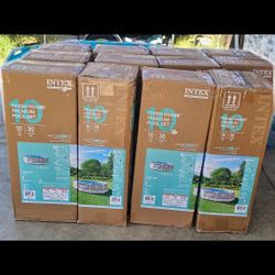 10ft Metal Frame Pool 